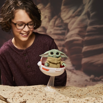 Figura interactiva hasbro star wrs wild ridin' grogu