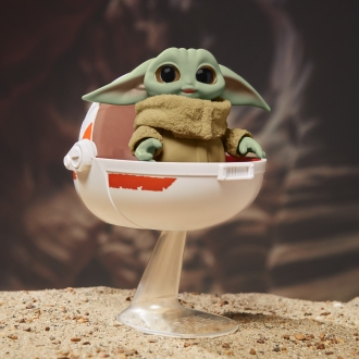 Figura interactiva hasbro star wrs wild ridin' grogu
