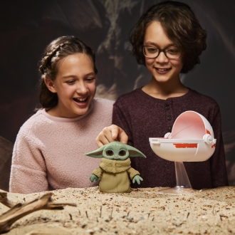 Figura interactiva hasbro star wrs wild ridin' grogu