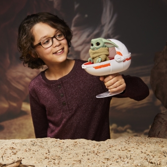 Figura interactiva hasbro star wrs wild ridin' grogu