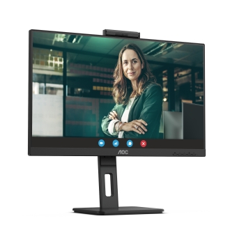 Monitor AOC Q27P3CW 27" IPS QHD HDMI DP webcam pivotante multimedia