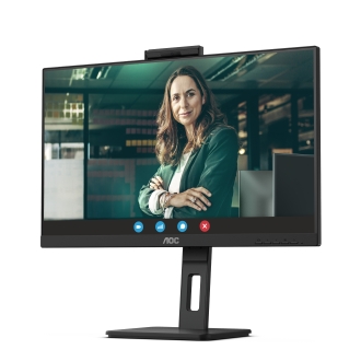 Monitor AOC Q27P3CW 27" IPS QHD HDMI DP webcam pivotante multimedia
