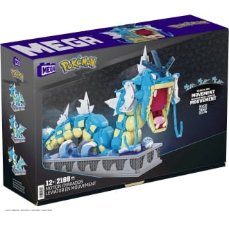 Figura mattel mega construx motion pokemon gyarados 2186 pcs