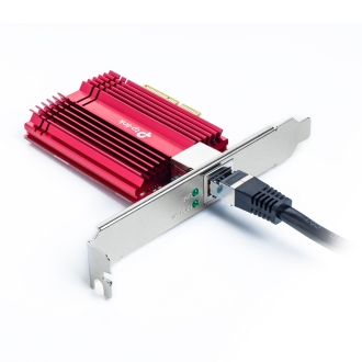 Tarjeta De Red Pcie 10gigabit Tp-link TX401 LP
