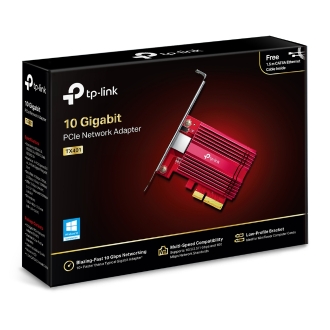 Tarjeta De Red Pcie 10gigabit Tp-link TX401 LP
