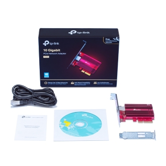 Tarjeta De Red Pcie 10gigabit Tp-link TX401 LP