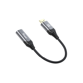 Adaptador Equip DisplayPort 1.2 macho a HDMI hembra 4K 15cm