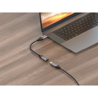 Adaptador Equip DisplayPort 1.4 macho a HDMI hembra 8K 15cm