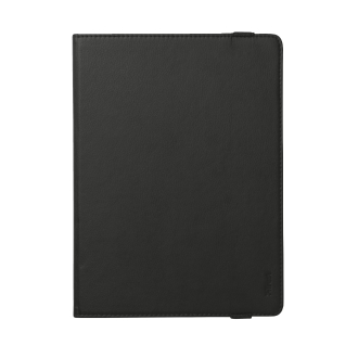 Funda universal Trust Primo Folio para tablets 10" PET reciclados negro (24214)