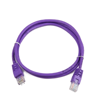 Cable de red Gembird UTP Cat5E 0.25m violeta