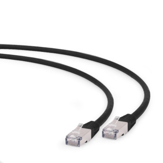 Cable de red Gembird FTP Cat6A 0.5m LSOH negro