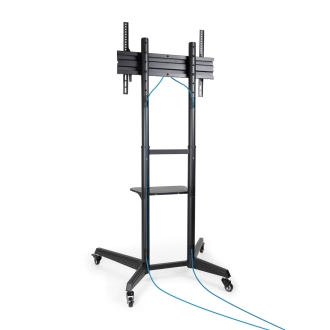 Soporte de suelo con ruedas TooQ FS1170M-B 37" a 70" negro
