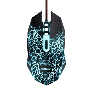Ratón Trust Gaming GXT 105X Izza iluminación LED 4000 DPI 6 botones