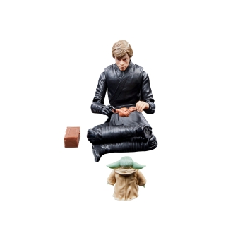 Figura hasbro star wars the black series luke skywalker & grogu