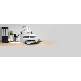 Escáner documental Epson WorkForce DS-730N A4 40ppm USB red