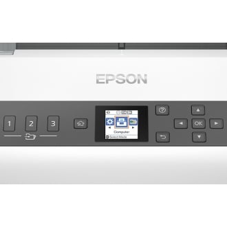 Escáner documental Epson WorkForce DS-730N A4 40ppm USB red