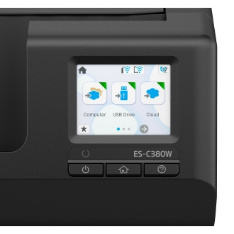 Escáner documental Epson ES-C380W A4 30ppm dúplex WiFi compacto