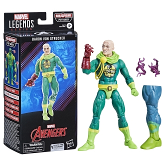 Figura hasvro marvel legends series avengers baron von strucker