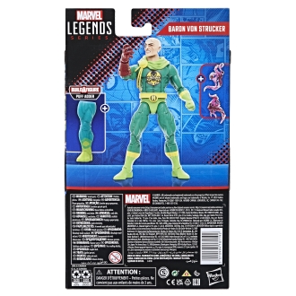 Figura hasvro marvel legends series avengers baron von strucker