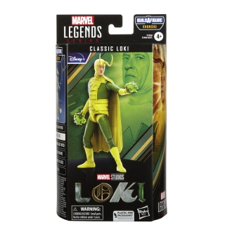 Figura hasbro marvel legends series loki clásico