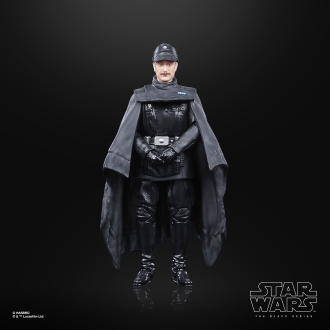 Figura hasbro star wars: andor -  oficial imperial (dark times) the black series