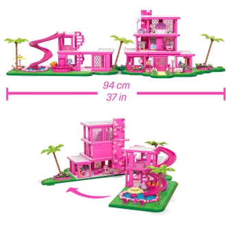 Figura mattel mega construx barbie the movie la casa de los sueños de barbie