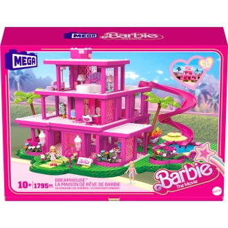 Figura mattel mega construx barbie the movie la casa de los sueños de barbie