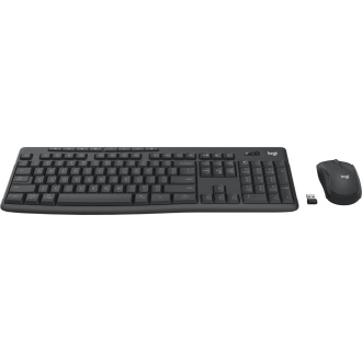 Teclado y ratón inalámbrico Logitech MK370 negro