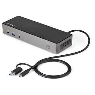 Adaptador StarTech para Tres Monitores DisplayPort y HDMI 4K de 60H