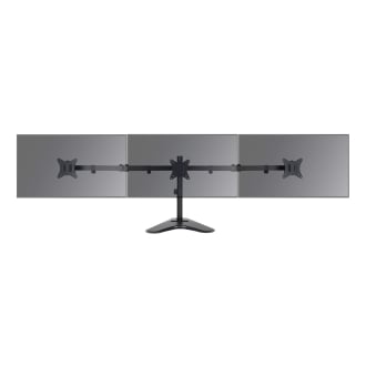 Soporte de mesa TooQ DB1704TN-B 17" a 27" 2 pantallas con peana