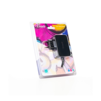 Cargador de pared TooQ USB Tipo C PD 65W con sistema GAN