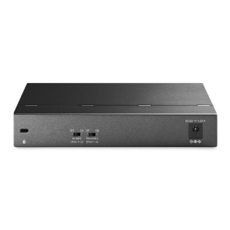 Switch TP-Link SG1006PP 6 p. giga de estos 3P PoE+ y 1P PoE++ (64W) metal