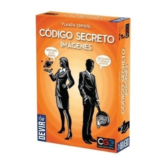 Juego de mesa Devir Código Secreto Imágenes PEgi 10 - Juego de Estrategia Visual para Adolescentes y Adultos a Partir de 10 Años