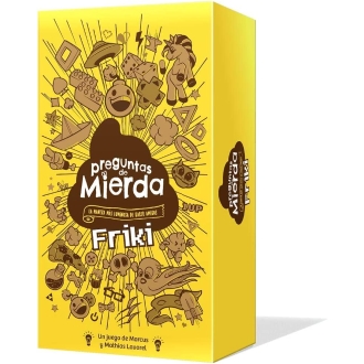 Asmodee Preguntas de Mierda Friki - Juego de Mesa de Preguntas Divertidas para Adultos a Partir de 16 Años