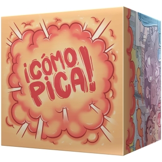 ¡Cómo pica! - Juego de mesa competitivo de pujas picantes para mayores de 10 años