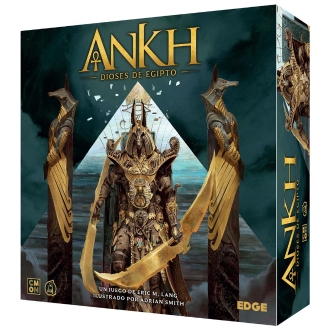 Ankh: Dioses de Egipto - Juego de Mesa Estratégico para Jugadores a Partir de 14 Años