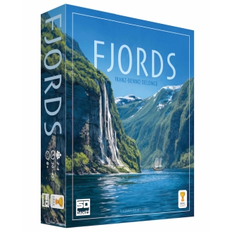 Fjords - Juego de Mesa de Estrategia y Aventura para Niños a Partir de 8 Años