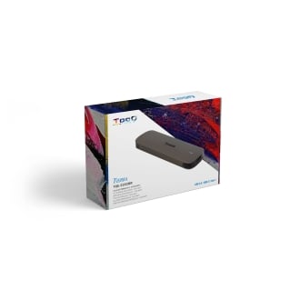 Caja externa TooQ M.2 NGFF USB 3.1 Gen1 aluminio marrón