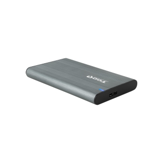 Caja externa TooQ 2.5" SATA USB 3.1 Gen1 gris