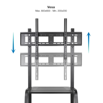 SOPORTE SUELO TOOQ RUEDAS "COLOSO" 37"-100"