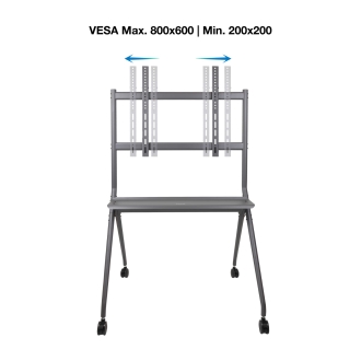 SOPORTE SUELO TOOQ RUEDAS PANTALLAS "ISTAND" 50"-86"
