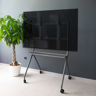 SOPORTE SUELO TOOQ RUEDAS PANTALLAS "ISTAND" 50"-86"
