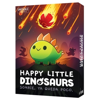 Happy Little Dinosaurs - Juego de Cartas Divertido y Estratégico para Niños a Partir de 8 Años