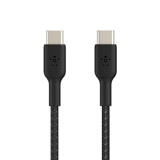 Cable trenzado Belkin Boost Charge USB tipo C macho/macho 1m negro