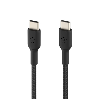 Cable trenzado Belkin Boost Charge USB tipo C macho/macho 1m negro