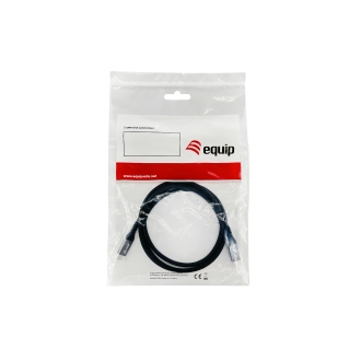 Cable extensor Equip USB tipo C 3.2 macho a USB tipo C hembra, transferencia 10G 3A 0.5m
