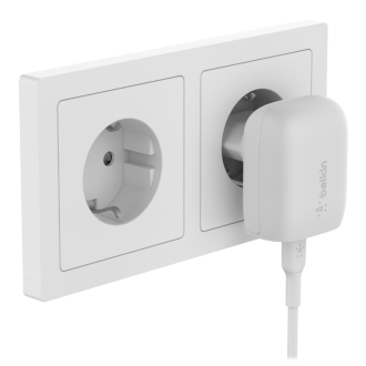 Cargador Belkin Boost Charge USB Tipo C 20W blanco