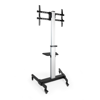 SOPORTE SUELO TOOQ RUEDAS TV HORIZ-VERT "HERA" 37" A 86"