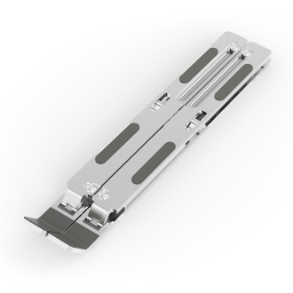 Soporte elevador portátil AISENS 10"-15" ajustable plata