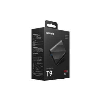 Disco externo SSD Samsung T9 1TB NVMe 3.2 negro